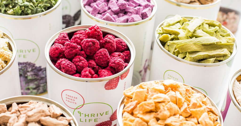 Thrive Freeze Dried Food: Nourishment at Your Fingertips