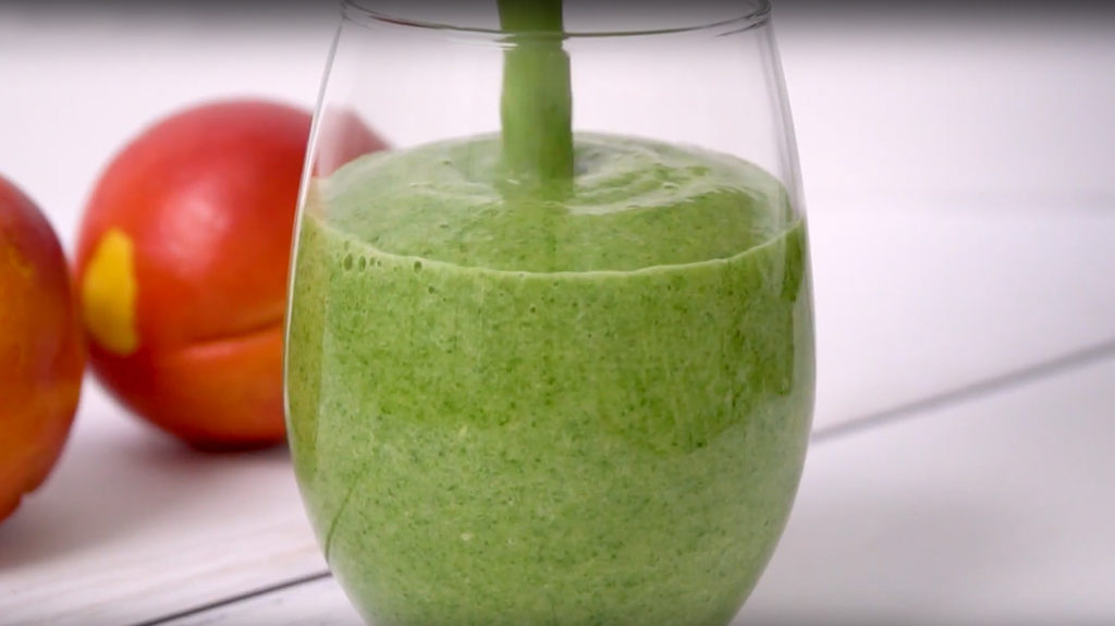 mekar freeze dahareun garing - green smoothie recipe