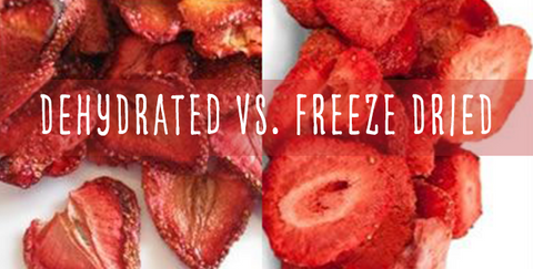 Freeze Dried vs. Dehydrated - What's the best method for food storage?