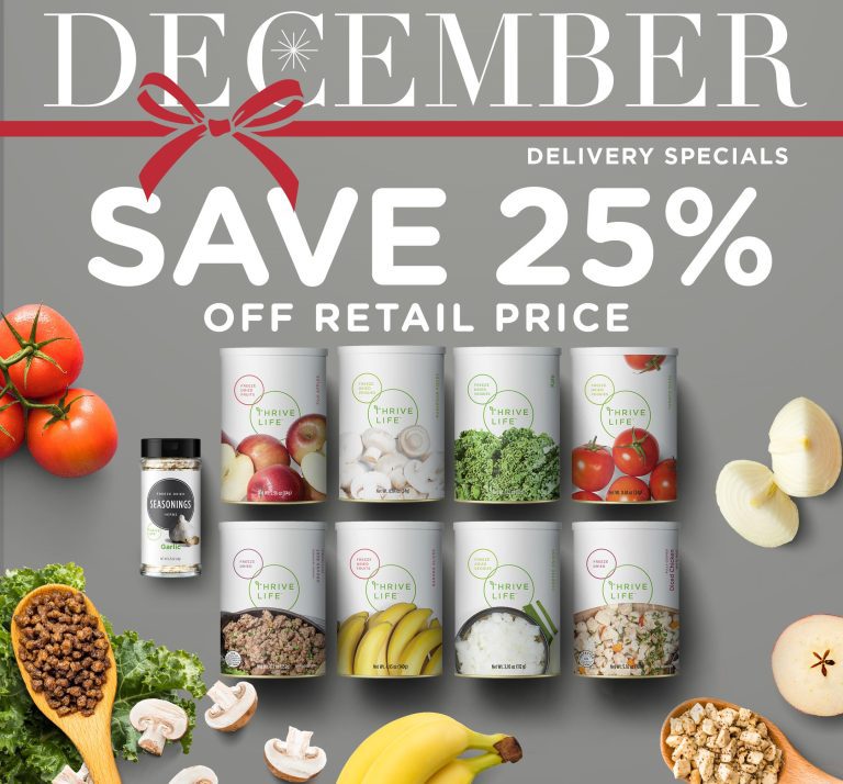 Thrive Freeze Dried Food Thrive Life Exclusive Discounts