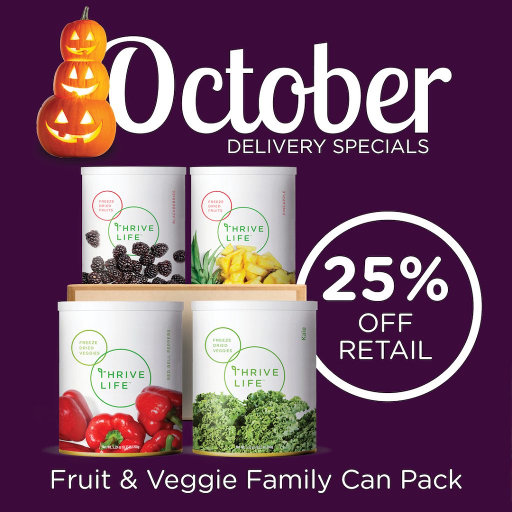 Thrive Freeze Dried Food Thrive Life Exclusive Discounts