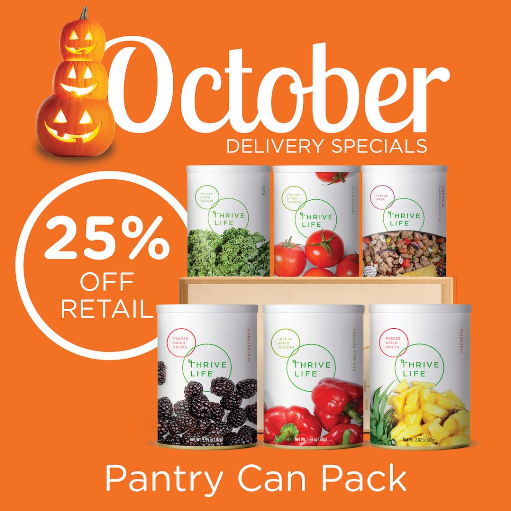 Thrive Freeze Dried Food Thrive Life Exclusive Discounts