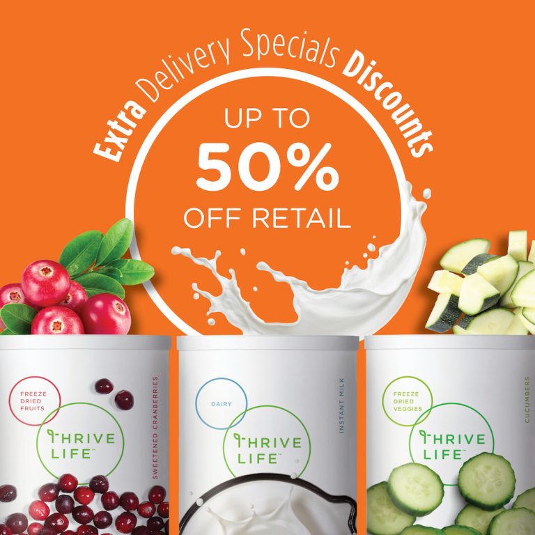 Thrive Freeze Dried Food Thrive Life Exclusive Discounts