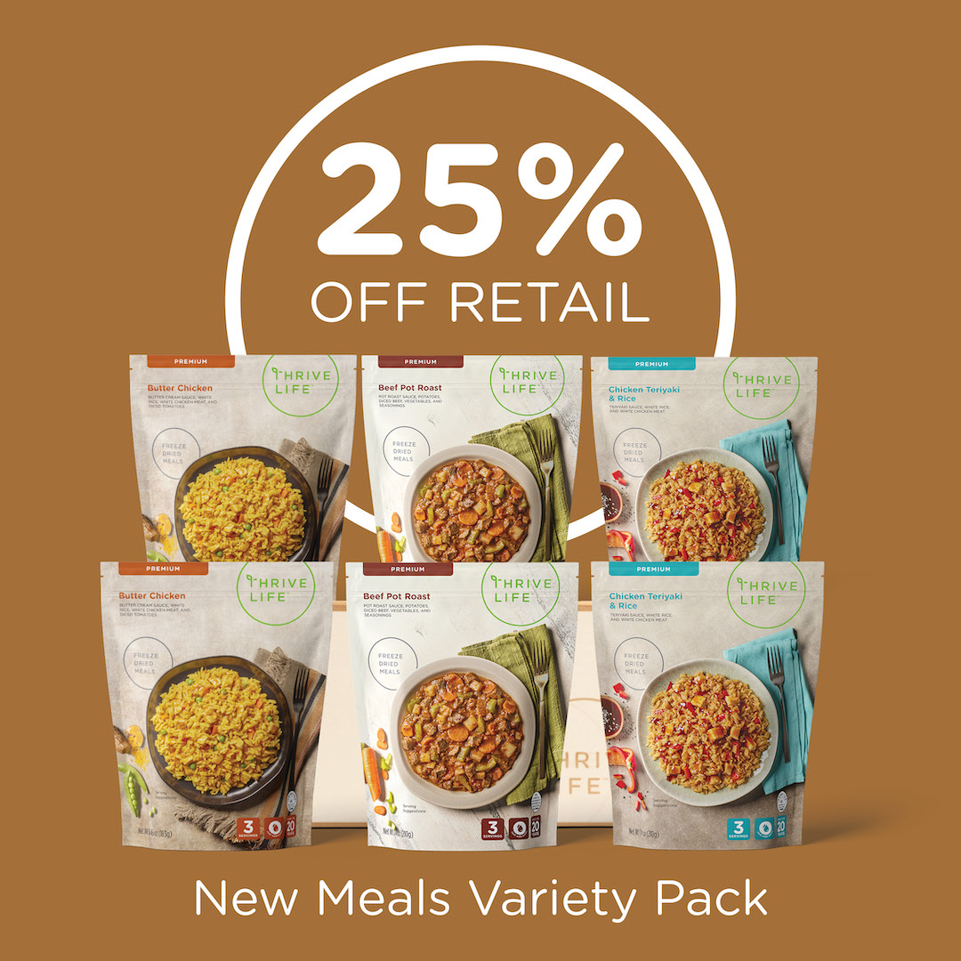 Thrive Freeze Dried Food Thrive Life Exclusive Discounts