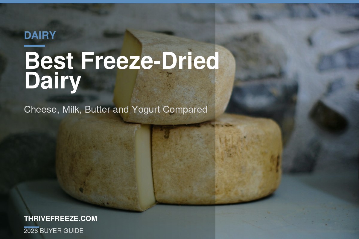 freeze dried food