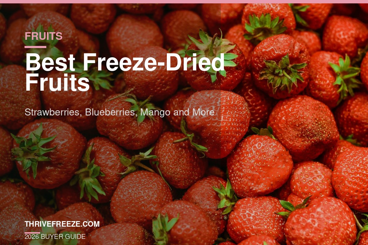 freeze dried food