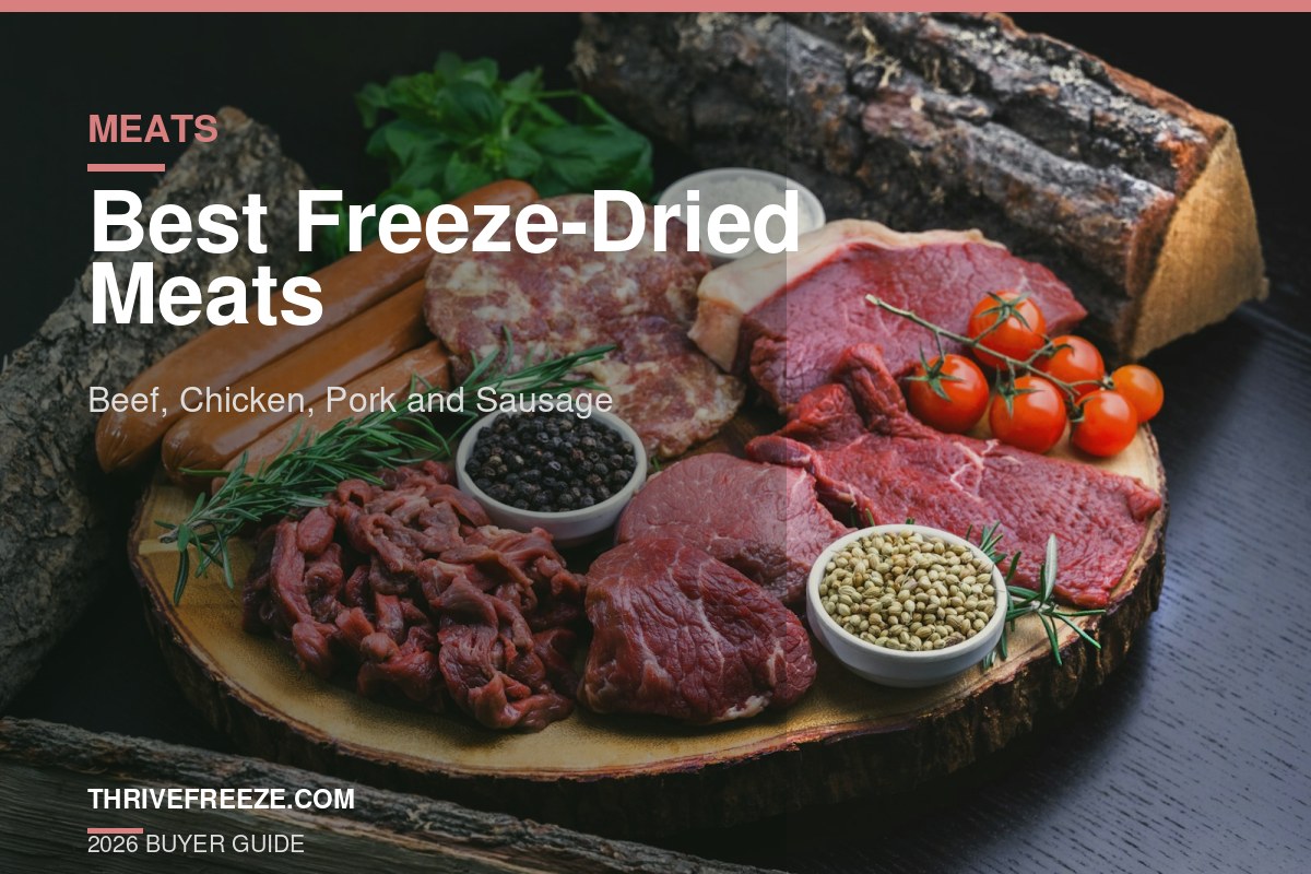 freeze dried food