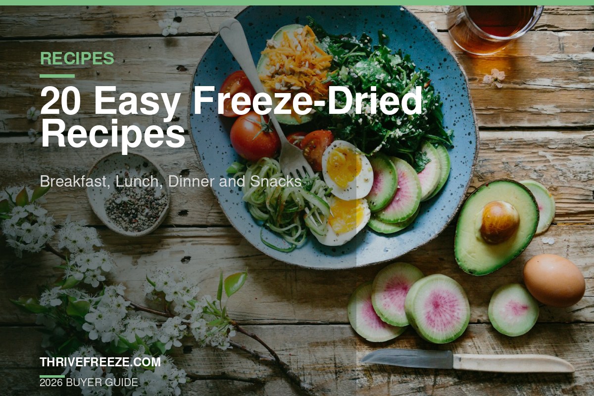 freeze dried food
