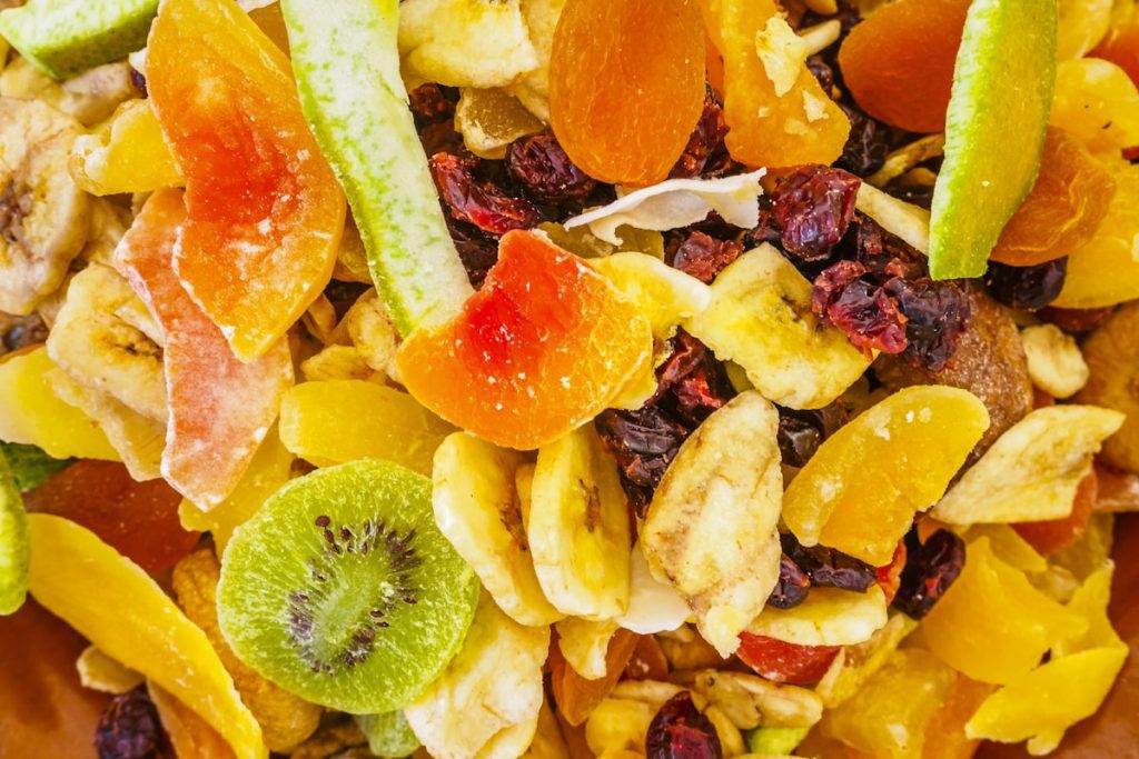Freeze-dried food